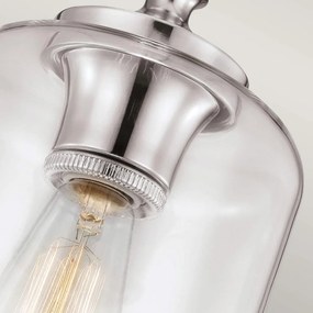 Feiss HOUNSLOW FE-HOUNSLOW-P-PN Függőlámpa 1x60W/E27