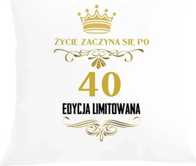 Párna párnahuzat Születésnapra 30 40 50 60év