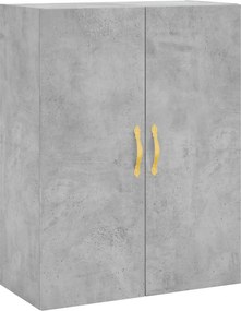 vidaXL betonszürke fali szekrény 69,5x34x90 cm