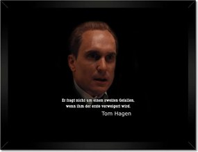 Poszterek keretben 40x30 Idézetek a Keresztapáról