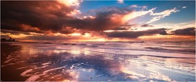 Kép - Esti strand (120x50 cm)