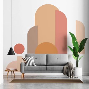 Matrica falra 90x185 cm Abstract Sunset – Ambiance