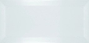 Burkolat Ribesalbes Chic Colors blanco bisel 10x20 cm matt CHICC1347
