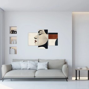 Kép - Nő profilból (90x60 cm)