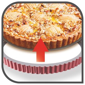 Kivehető aljú tortaforma Delibake - Tefal