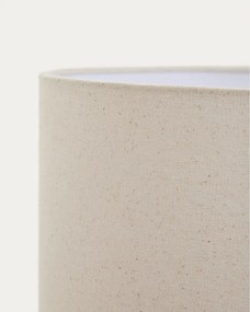 Asztali lámpa textil búrával (magasság 61,5 cm) Mavran – Kave Home