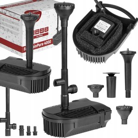 Vízpumpa Szűrővel És Szökőkúttal 3AZ1BEN Csendes Energiatakarékos Szett