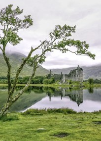 Poszter 39,5x55cm Kilchurn kastély, Assaf Frank