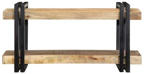 fali polc 70x33x35 cm tömör nyersfa Mango