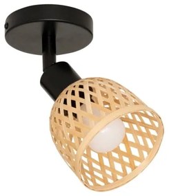 Atmosphera - LIO fali spotlámpa 1xE14/25W/230V bambusz