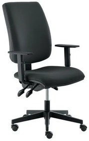 Manutan  Yoki irodai szék, fekete%