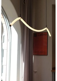 Fekete-fehér LED függőlámpa Melt – Markslöjd