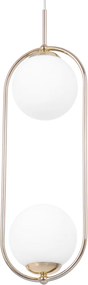 KAJA K-5392 RITUS Arany Színű Függeszték 2xE14 10W IP20