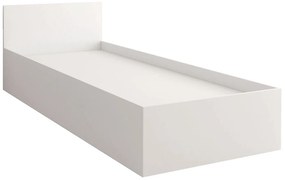 Egyszemélyes ágy 90 cm Oleg I (fehér) (tárolóhellyel). 1071613