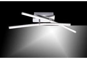 Leuchten Direkt 11270-55 - LED Felületre szerelhető csillár SIMON 2xLED/5W/230V matt króm