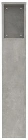 betonszürke áthidaló szekrény 100 x 18,5 x 104,5 cm