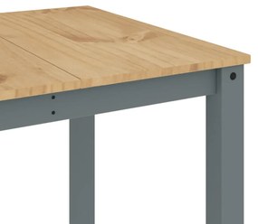 Panama szürke tömör fenyőfa ebédlőasztal 180 x 90 x 75 cm