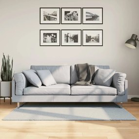 HUARTE kék rövid szálú puha és mosható szőnyeg 80 x 150 cm