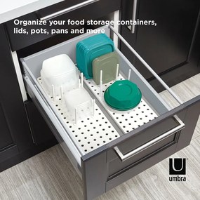 Fedő- és serpenyőtartó állvány szett 2 db-os Peggy – Umbra