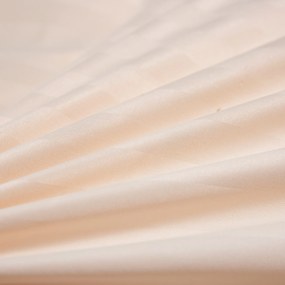 JASMINE mikroszálas ágyneműhuzat, pezsgőszínű – 2 cm-es csíkos, szállodai zsebes Ágyneműhuzat mérete: 70 x 90 cm | 140 x 200 cm