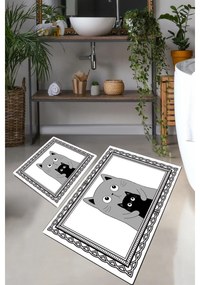 Fürdőszobaszőnyeg Szett (2 db) Mom Cat