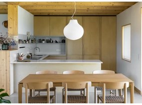 FARO 28301 - Csillár zsinóron ISABELLE 1xE27/15W/230V átm. 40 cm fehér