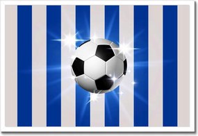 Poszterek keretben 60x40 Foci motívum Csíkok