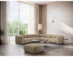 Bézs bársony lábtartó Ekahi – Makamii