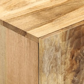 tömör mangófa TV-szekrény 105 x 33 x 46 cm
