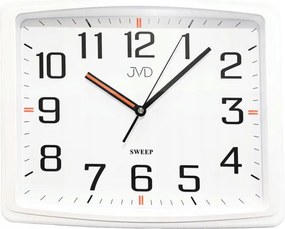 Elegáns Fehér Jól Olvasható Csendes Falióra Jvd HX2497.1 37x30 cm