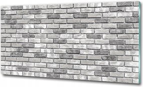 Fotó-kép edzett üveg páva mintás 125x50