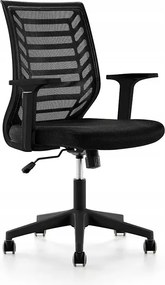 Rocada 907-4 irodai szék, fekete szövet ülés, fekete hálós…