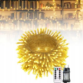 35M Karácsonyfa Lámpák 350 Led Fehér Meleg Karácsonyi Világítás Zew/wew