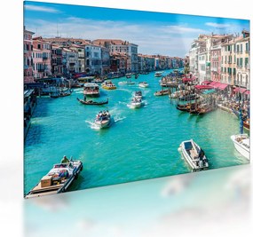 Kép - Grand Canal, Velence, Italy (üvegen) (70x50 cm)