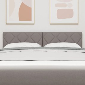 Fejtámla Gyémánt Blokk Design Taupe 160 cm Szövet