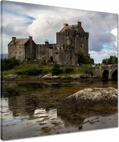 Vászonkép 50x50 Kastély a vízen