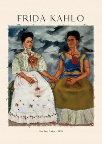 Frida Kahlo Két Fridy Poszter 40x50 cm #323