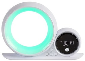 Rabalux 76109 - LED RGB Asztali lámpa hangszóróval WAKEWAY LED/5W/230V