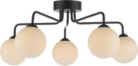 DAR LIGHTING FEY0522-02 FEYA Mennyezeti CsillĂĄr Fekete, OpĂĄl G9 IP20