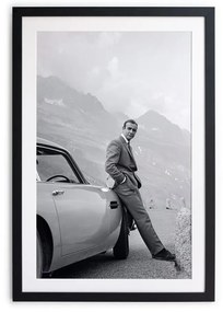 Sean Connery keretezett poszter, 40 x 30 cm - Little Nice Things