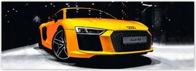 Fotótapéta 624x219 Sárga Audi R8