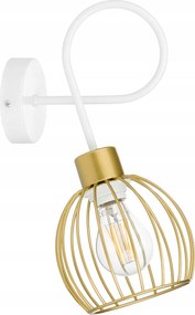 Fali Lámpa E27 csillár fix loft drót arany 1