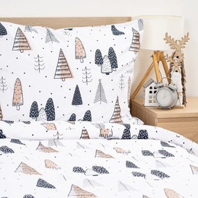 4Home Pamut ágynemű Frugal Winterland, 220 x 200 cm, 2 db 70 x 90 cm