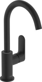 Hansgrohe Rebris S magas mosdó csaptelep leeresztőszeleppel matt fekete 72536670