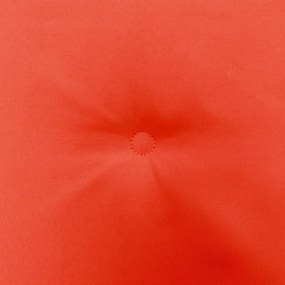 piros oxford szövet kerti padpárna 200x50x4 cm