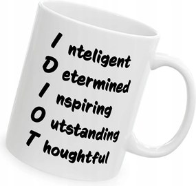 Bögre kollégának Idiot szarkasztikus ajándék humorral az irodába