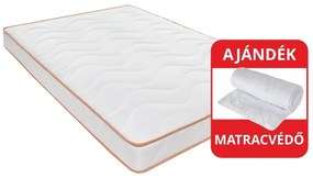 Orange Line Green Future szuper ortopéd matrac matracvédővel, 90x200 cm, antiallergén, anatómiai
