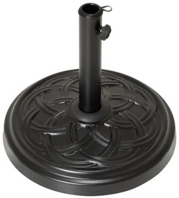 Napernyőtalp kerek Ø 40 cm fekete