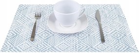 Asztali alátét 35x45 Geometric kék tányéralátét
