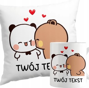 Bubu Dudu Párna Szett Bögre Személyre Szabott Ajándék Valentin Napra